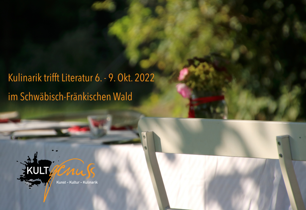 Heimaturlaub, Kulinarik, Kochkurs, Backkurs, Literatur shared Reading, Wüstenrot Schwäbisch Fränkischer Wald, Naturpark Entspannung
